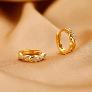 ต่างหูห่วงเงิน S925 Sterling Silver Hoop Earrings